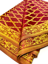 Load image into Gallery viewer, Red Sun Radiance Silk Sari
