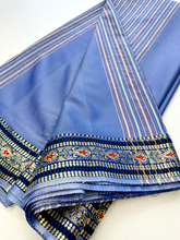 Load image into Gallery viewer, Lavender Stripe Silk Sari
