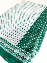 Load image into Gallery viewer, Emerald Rain Chiffon Sari
