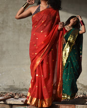 Load image into Gallery viewer, Spice Red Sari
