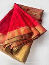Load image into Gallery viewer, Golden Hour Khaki Sari
