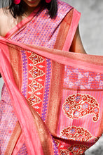 Load image into Gallery viewer, Candy Kiss Silk Sari
