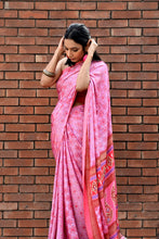 Load image into Gallery viewer, Candy Kiss Silk Sari
