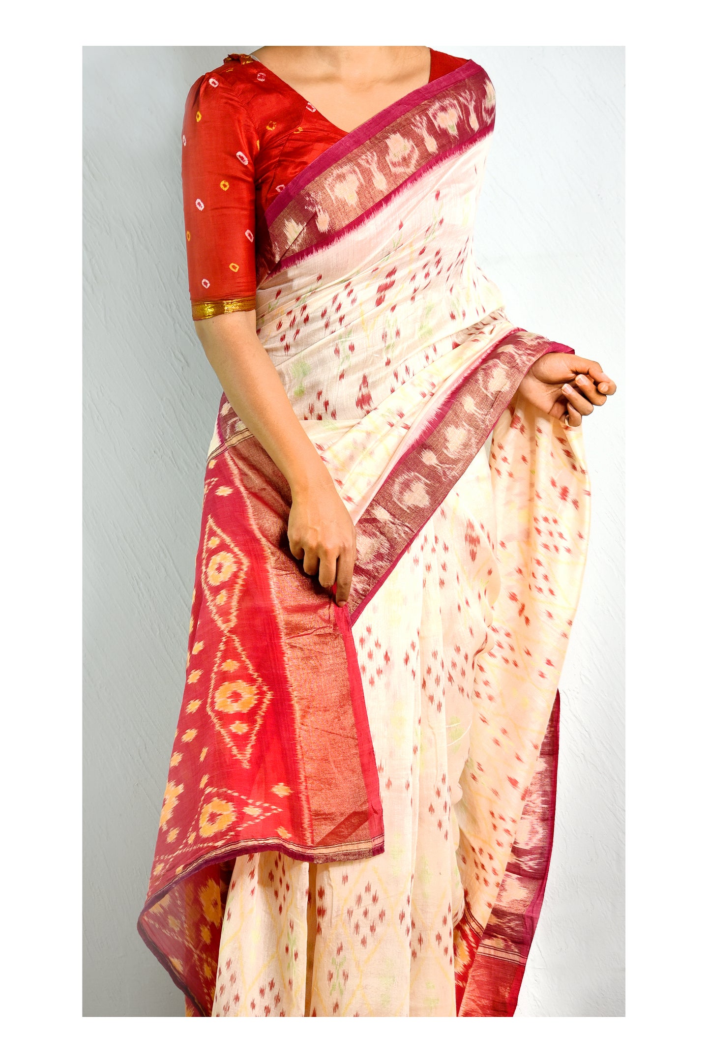 Illuminated Handloom Sari