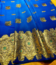 Load image into Gallery viewer, Royal Blue Sari
