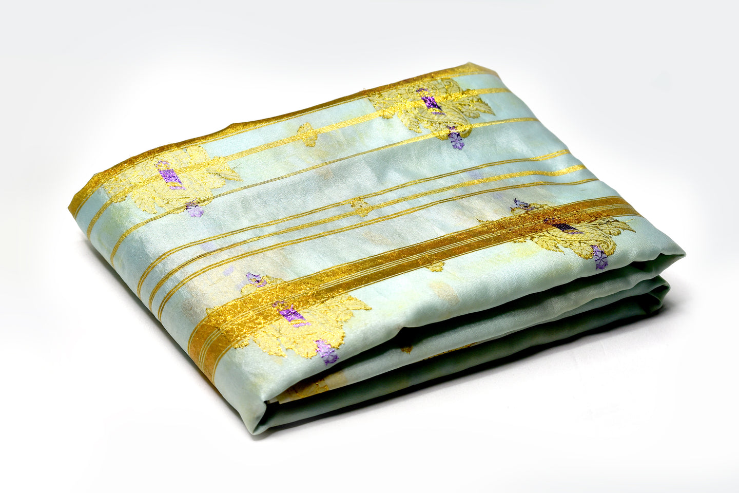 Pastel Blue Sari