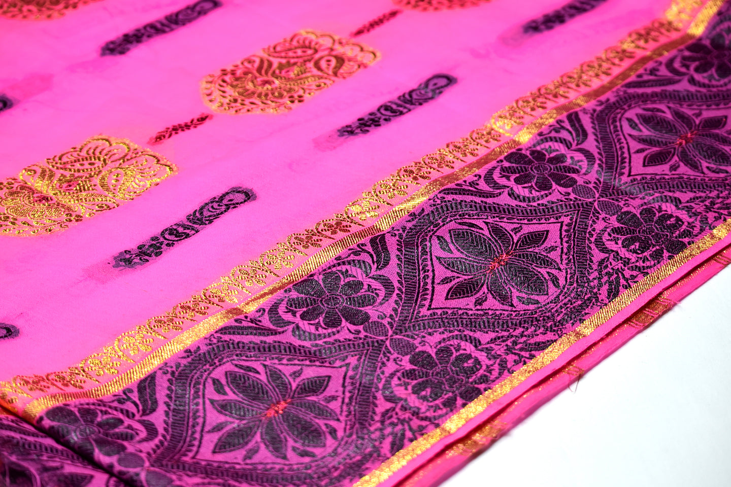 Razzle Dazzle Pink Sari
