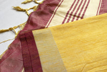 Load image into Gallery viewer, Light Khaki Kaddi Sari
