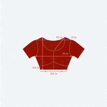 Load image into Gallery viewer, Chevron Orange Blouse
