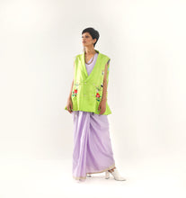 Load image into Gallery viewer, Mythical Mauve Silk Sari

